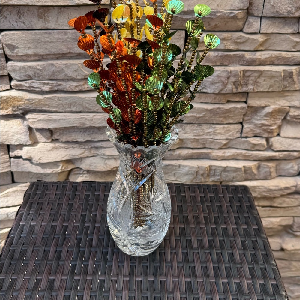 Elegant Multicolor Decorative beaded stems